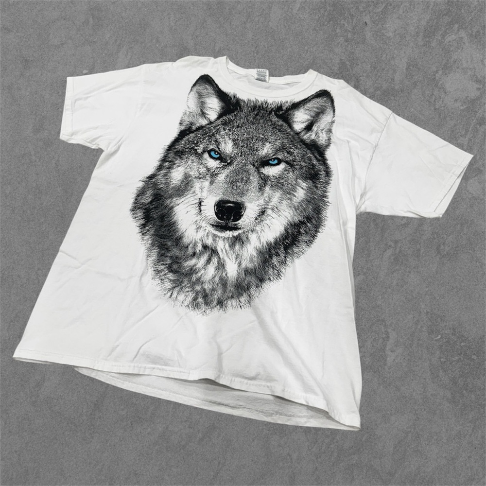 Fruit of the Loom White Graphic T-Shirt